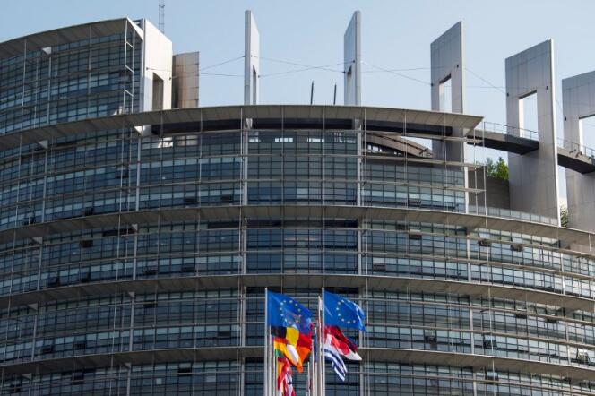 Le Parlement européen, à Strasbourg, le 3 avril 2017.