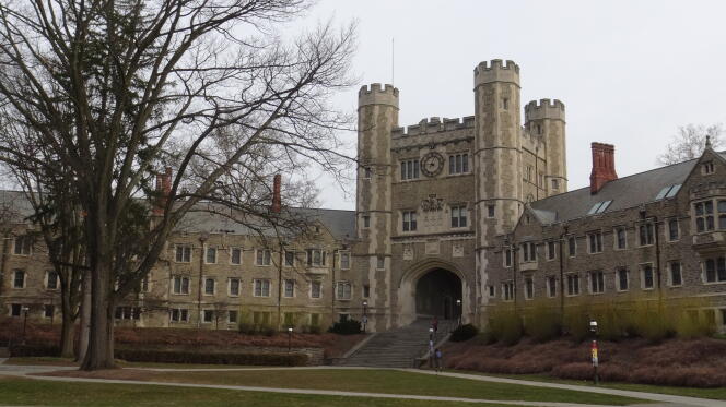 Blair Hall, un des bâtiments du Mathey College sur le campus de Princeton.