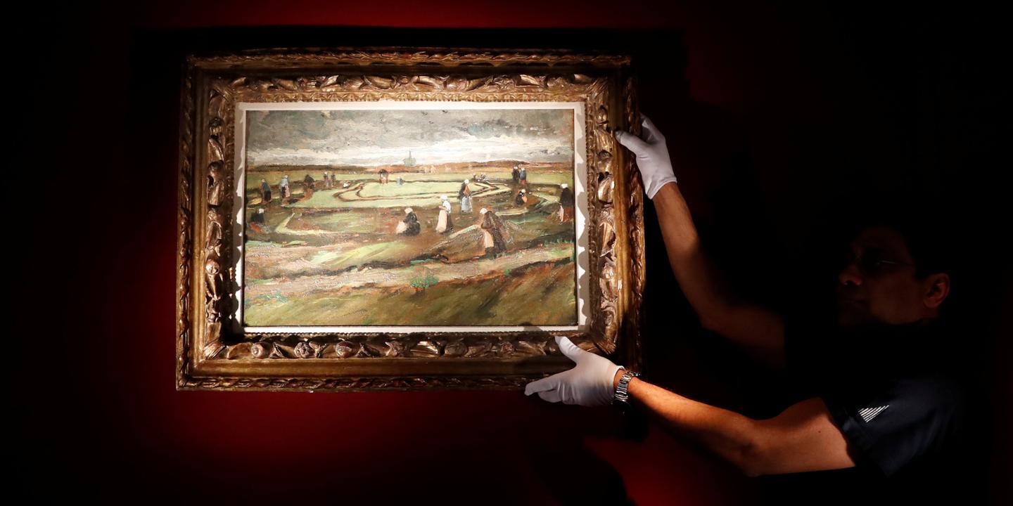 Un Paysage De Van Gogh Vendu Aux Encheres A Plus De 7 Millions D Euros