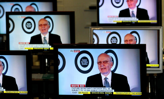 Rupert Murdoch, sur Sky News, le 3 mars 2011.