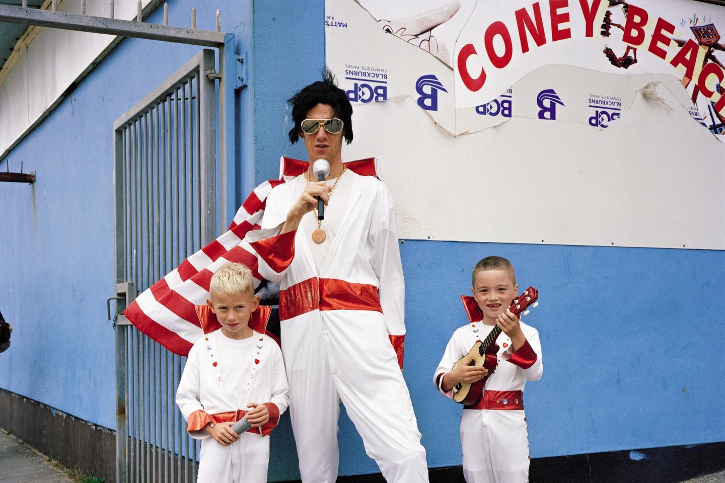 Avec les fous du rois du Porthcawl Elvis Festival