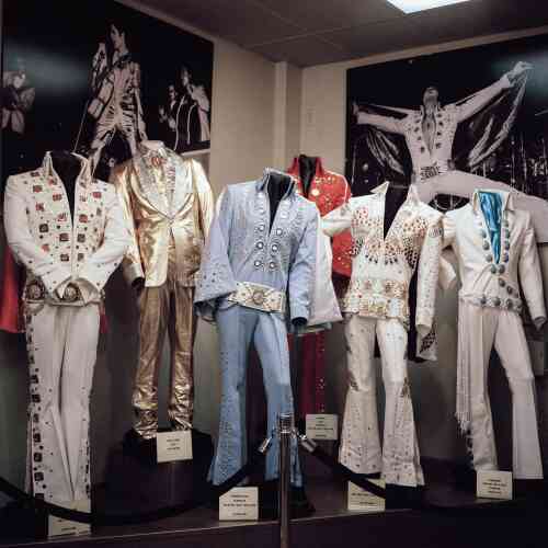 Boutique de costumes, Elvis Presley Boulevard, Memphis, Tennessee, 2014.