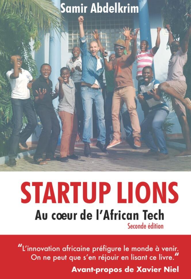 La couverture de la seconde édition de « Startup Lions », de Samir Abdelkrim, en vente sur Amazon.