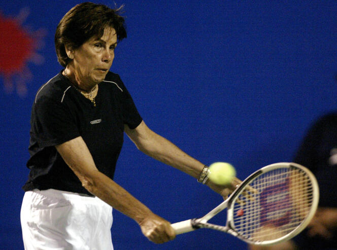La championne du tennis brésilien Maria Esther Bueno est décédée le 8 juin à Sao Paulo.