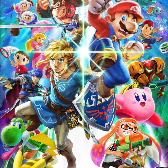 « Super Smash Bros. Ultimate » réunit une soixantaine de personnages.