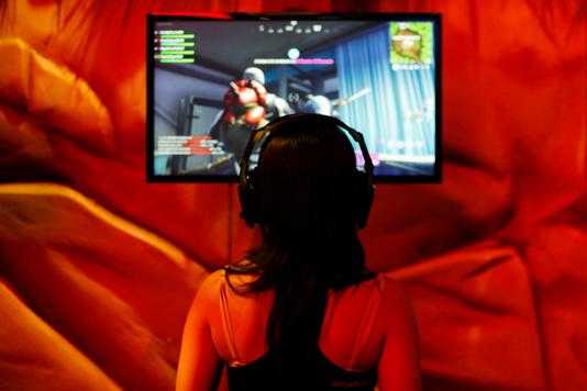 Au salon international du jeu vidéo E3 de Los Angeles en juin.