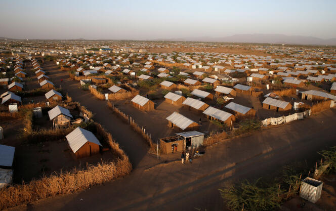 Le camp de réfugiés de Kakuma, dans le comté de Turkana, au nord-ouest de Nairobi, au Kenya, en janvier 2018.