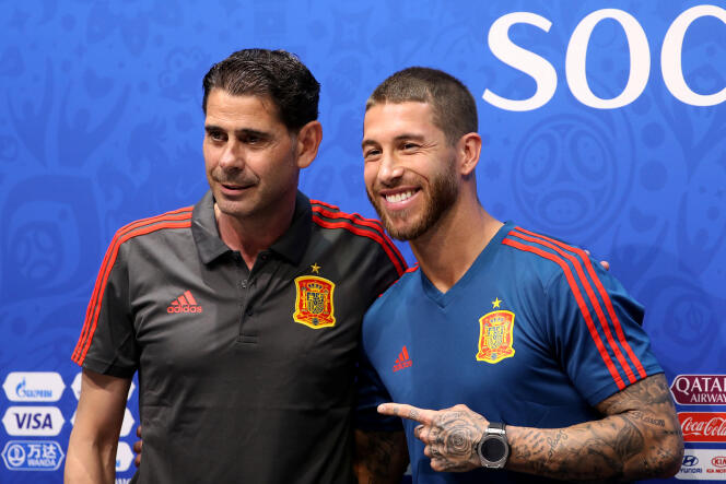 Sergio Ramos et son adjoint.