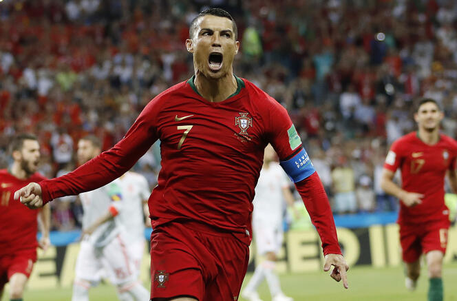 Ronaldo a inscrit un triplé contre l’Espagne, vendedi 15 juin.