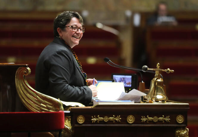 La vice-présidente de l’Assemblée, Carole Bureau-Bonnard, le 24 janvier 2018.