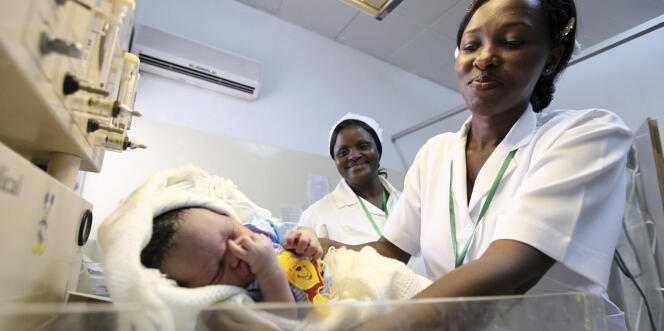 Dans un hôpital d’Abuja, la capitale du Nigeria, en mai 2011.