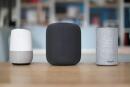 Apple HomePod Google Home Amazon Echo enceintes connectées siri alexa google assistant comparatif meilleure