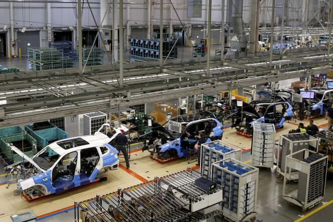L’usine BMW de Spartanburg, en Caroline du Sud (Etats-Unis), fabrique notamment les 4x4 X4 de la marque allemande.