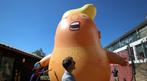Une ballon en forme de Donald Trump, le 6 juillet, à Londres.