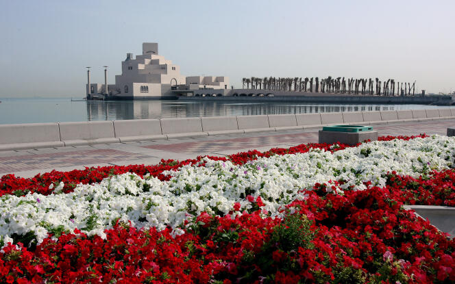 Musée d’art islamique de Doha, le 8 avril 2007.