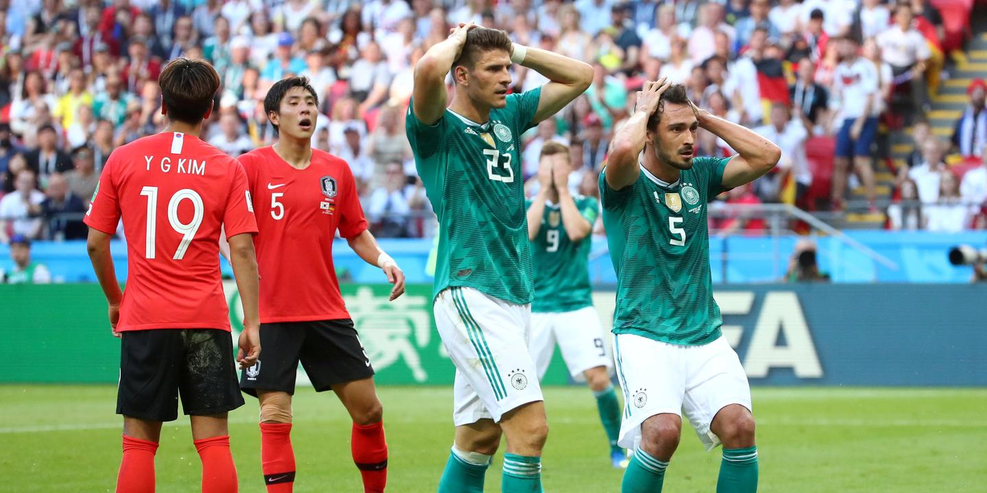 Coupe du monde et au début, c’est l’Allemagne qui perd Coupe du monde et au début, c’est l’Allemagne qui perd