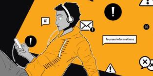 « Fred se méfie des fausses infos ».