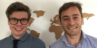 Florian Sotteau et Nicolas Rousseaux à Paris, en juin 2018, au retour de leur « Global Learning Tour ».