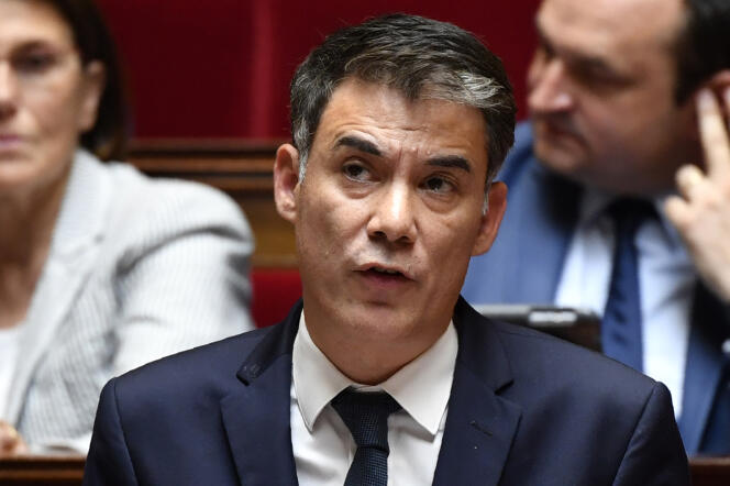 Olivier Faure, le 27 juin 2018 à l’Assemblée nationale.