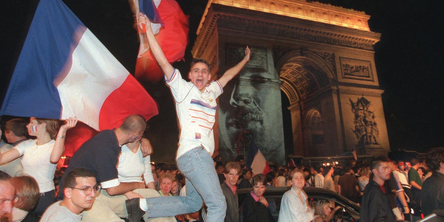 Coupe Du Monde 1998 Champs Elysees irterrace