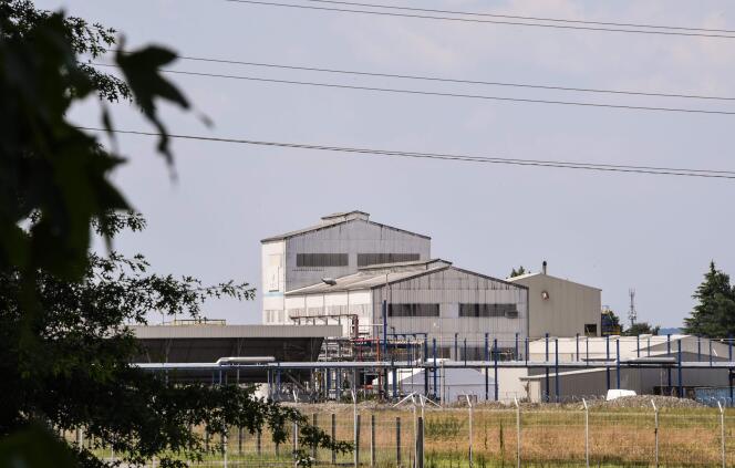 L’usine de Sanofi, à Mourenx, le 9 juillet 2018.