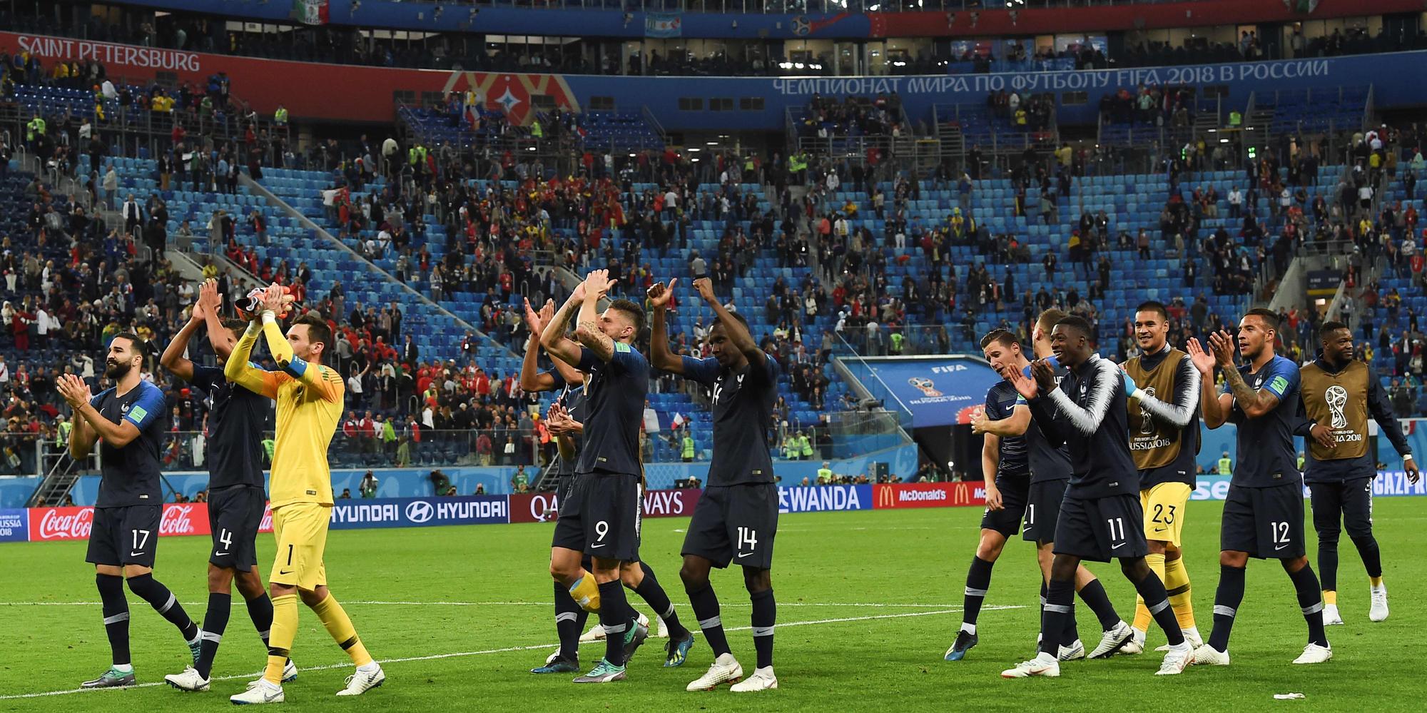 France Belgique Coupe Du Monde 2018 Coupe du monde 2018 : la France jouera la finale après sa victoire