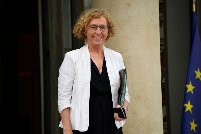 La ministre du travail, Muriel Pénicaud, à l’Elysée le 11 juillet.