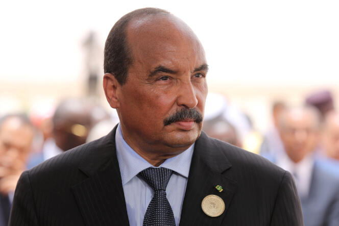 Le président mauritanien Mohamed Ould Abdelaziz, à Nouakchott, le 2 juillet 2018.
