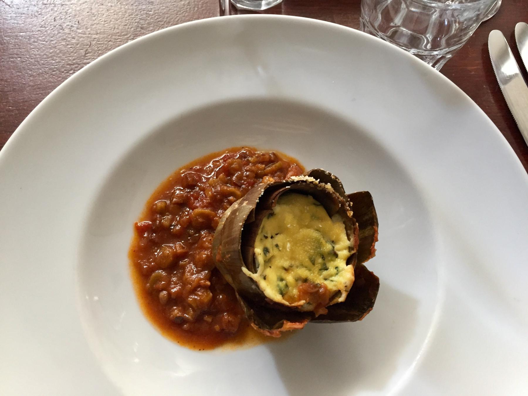 Les Artichauts Farcis Au Brocciu La Recette De Thomas Brachet