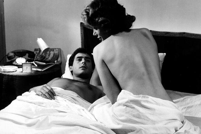 Franco (Nino Castelnuovo) et Laura (Giorgia Moll) dans « Laura nue » (1961), de Nicolo Ferrari.