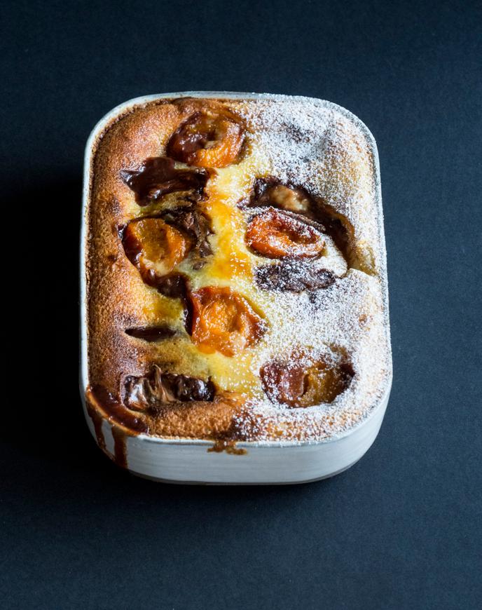 Clafoutis Praline A L Abricot La Recette Gourmande De Christophe Felder