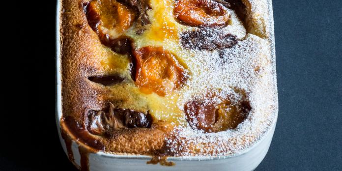Clafoutis Praline A L Abricot La Recette Gourmande De Christophe