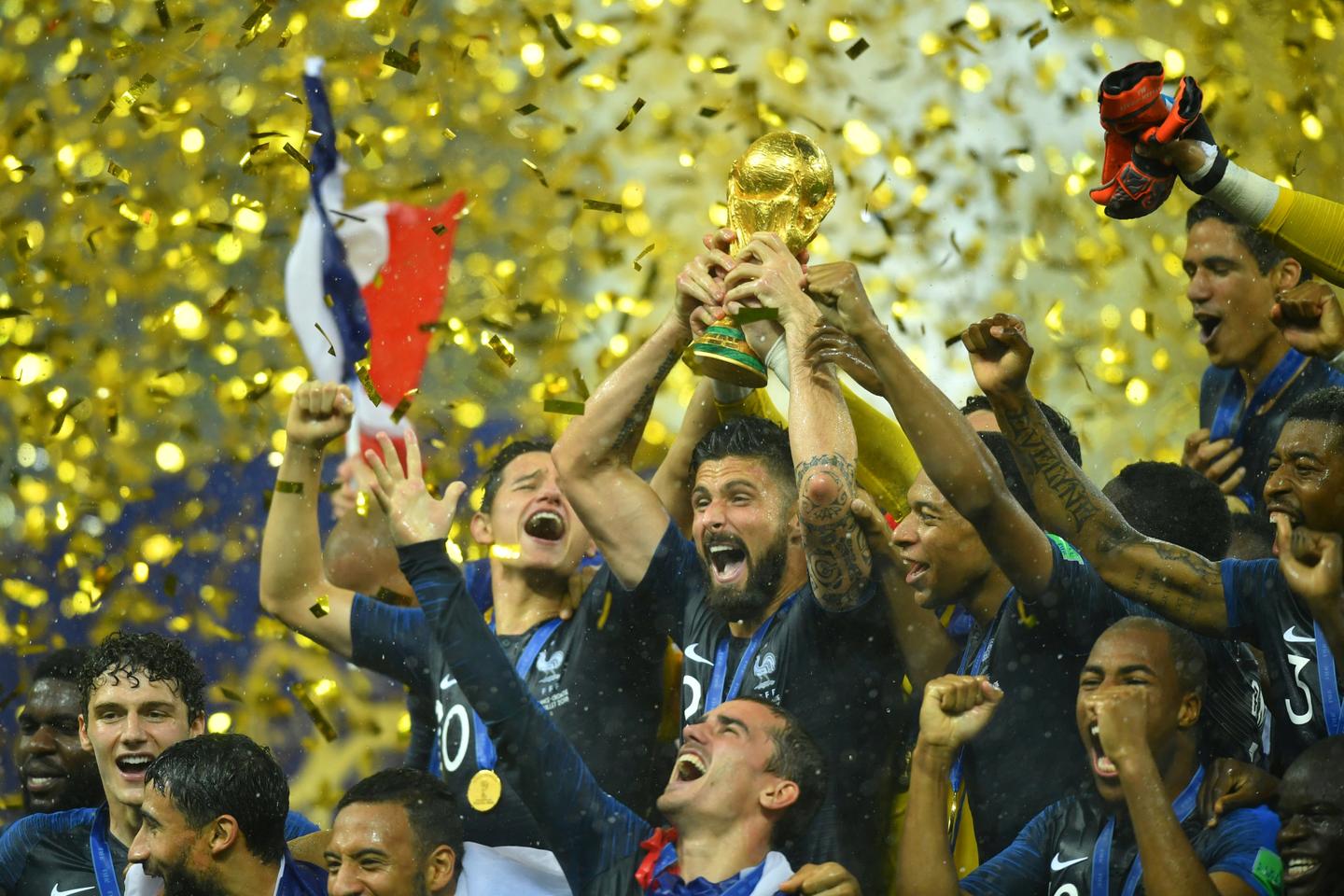 La France remporte la Coupe du monde 2018 : vingt ans après, les Bleus de  nouveau sur le toit du monde