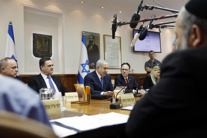 Le premier ministre israélien Benyamin Nétanyahou à Jérusalem, le 15 juillet.