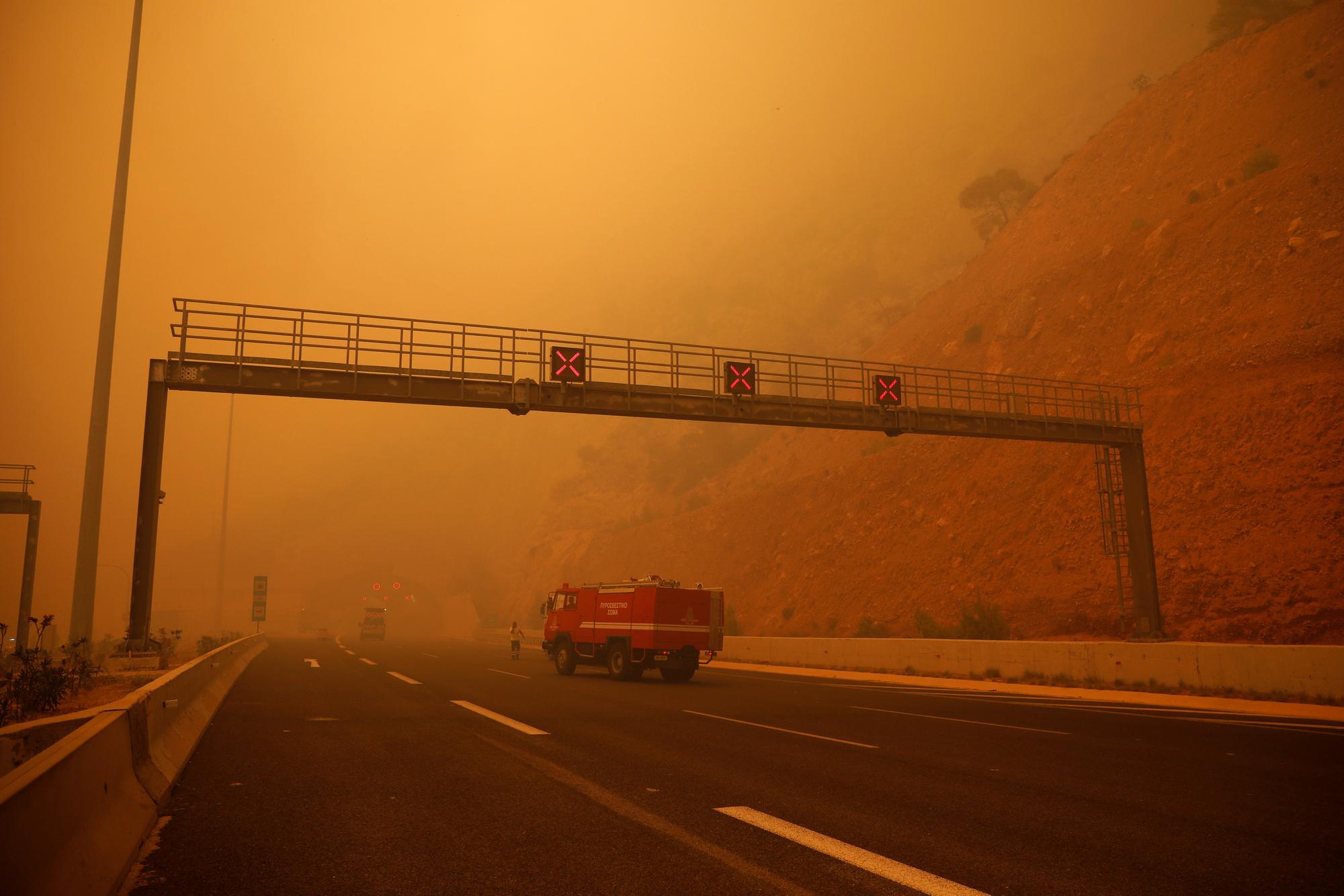 Après les incendies en Grèce, le difficile processus d ...