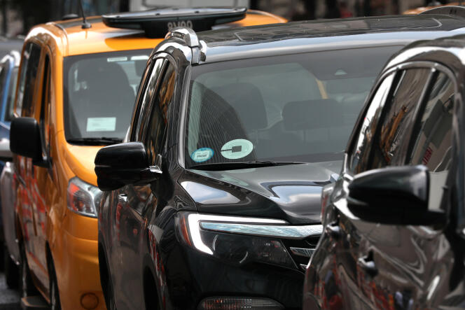 L’explosion du nombre de VTC a fait chuter la valeur de la licence de taxis.