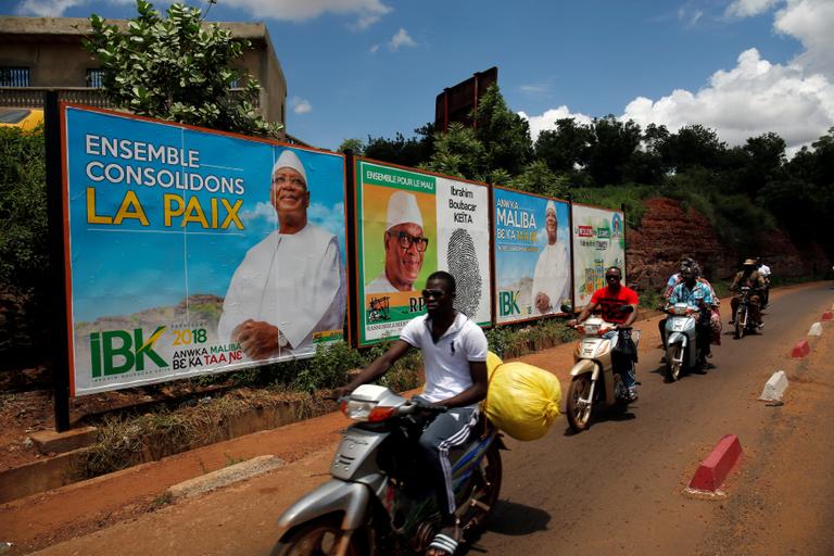 LUC GNAGO / REUTERS A Bamako, le 23 juillet.