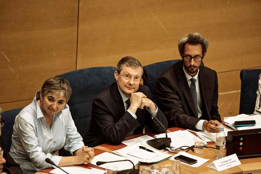 Philippe Bas, sénateur (LR) de la Manche, au Sénat, le 31 juillet.