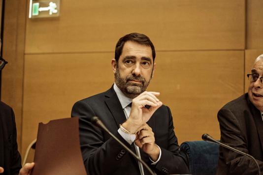 Christophe Castaner, secrétaire d’Etat chargé des relations avec le Parlement, au Sénat, le 31 juillet.