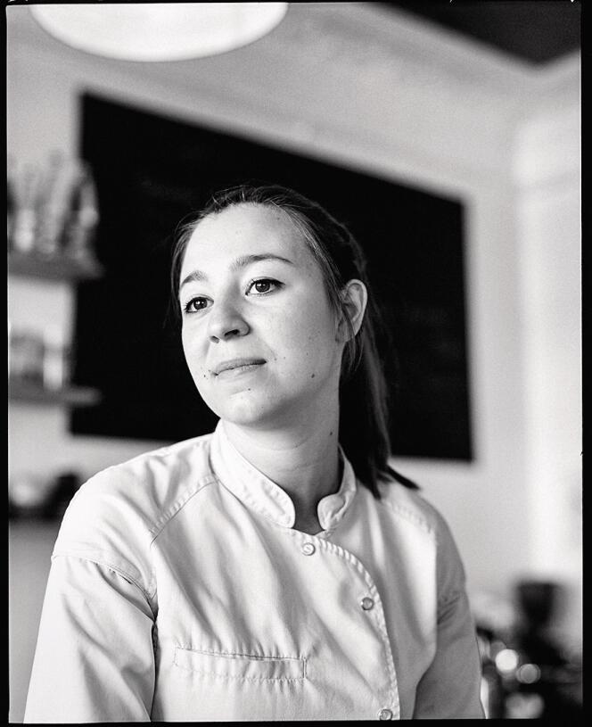 Marion Goettlé, chef au Café Mirabelle, à Paris 11e.