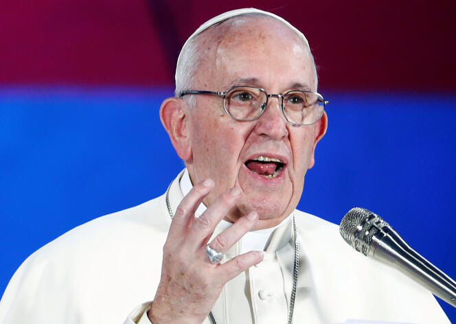 Le pape à appeler les catholiques à « dénoncer tout ce qui met en péril l’intégrité de toute personne ».