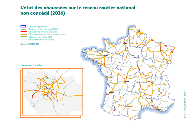 Un pont sur trois a besoin de réparations sur les routes nationales ...
