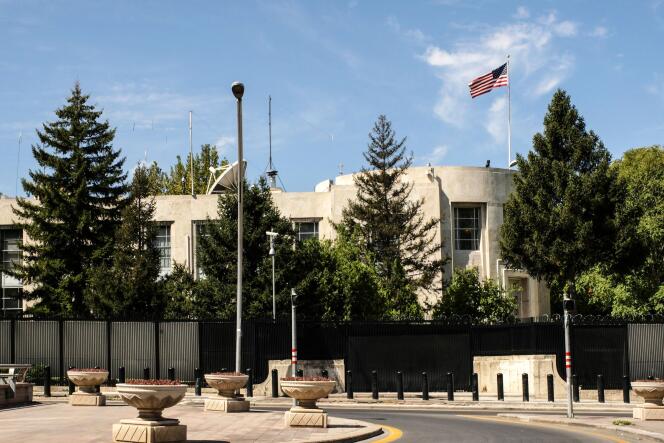 L’ambassade des Etats-Unis à Ankara, le 20 août 2018.