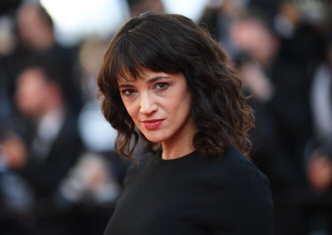 L’actrice Asia Argento, le 19 mai, au Festival de Cannes.