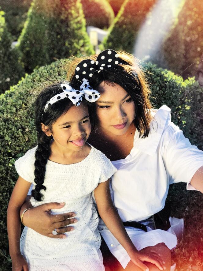 L’instagrammeuse et modèle Lalaa Misaki a ouvert un compte privé à sa fille Niia, 5 ans.