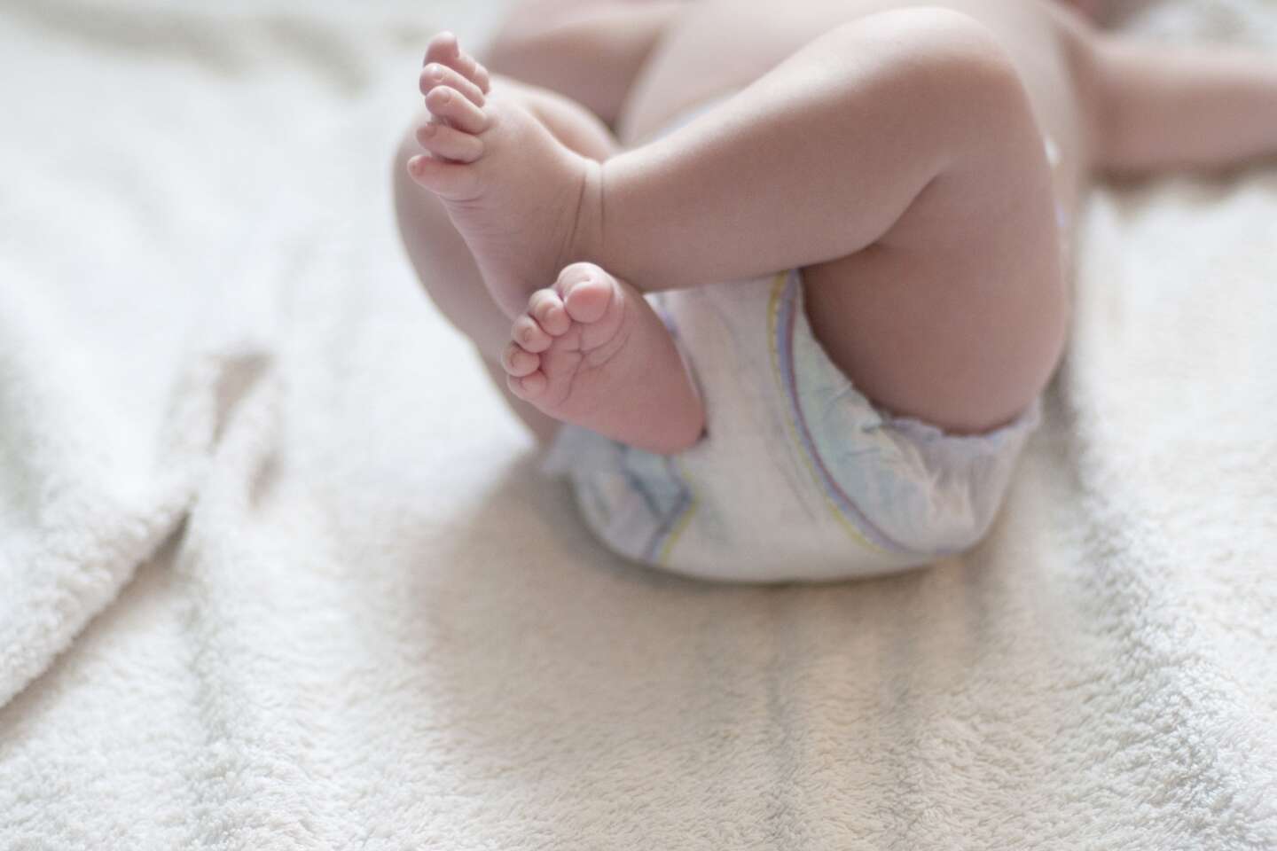 Des résidus toxiques toujours présents dans les couches de bébé