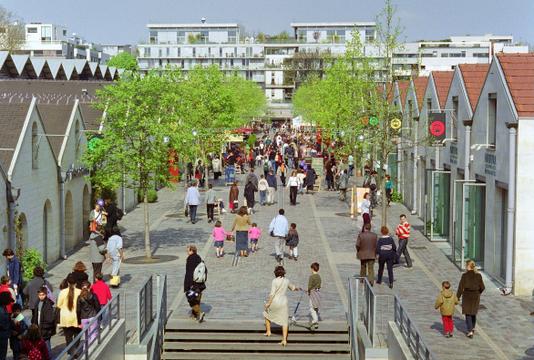 JEAN-PIERRE MULLER / AFP Bercy Village, in the 12th arrondissement, is classified in