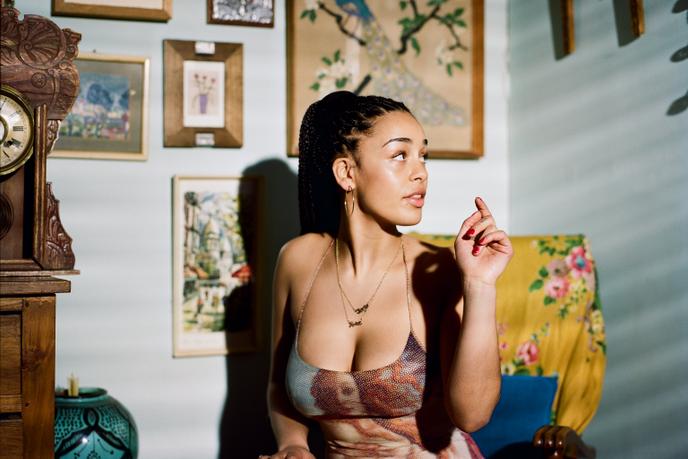 Jorja Smith à Londres en septembre 2017.