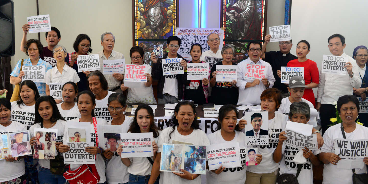 Aux Philippines, nouvelle plainte pour crimes contre l’humanité contre Duterte