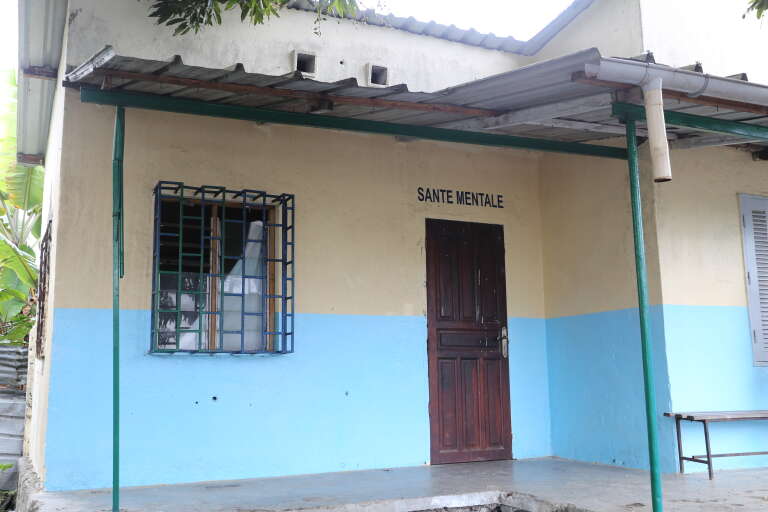 Le service de santé mentale de Mde, près de Moroni, aux Comores.